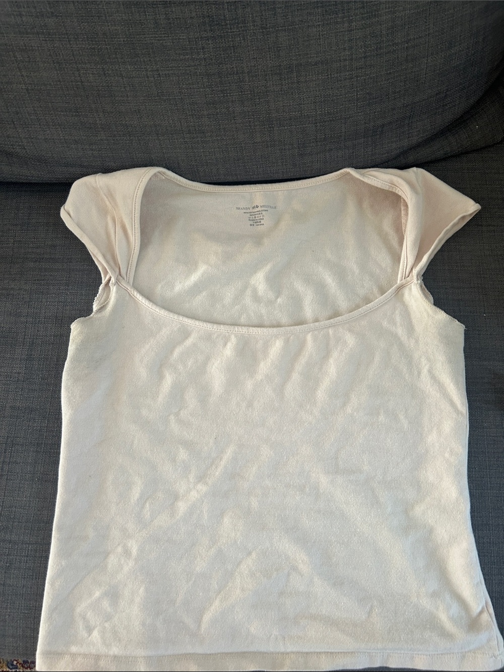 Brandy baby pink tee